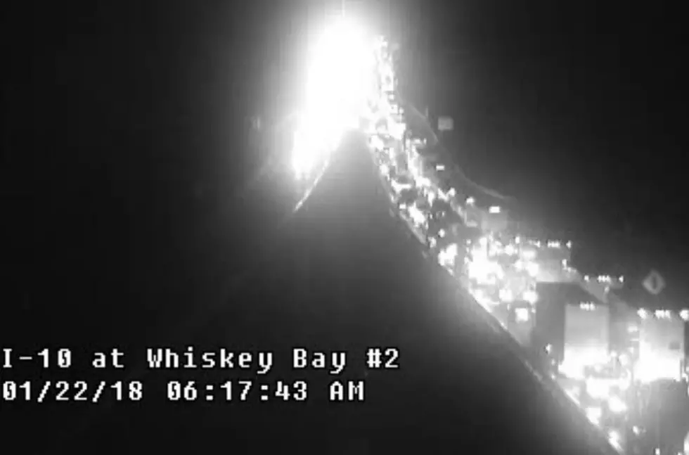 I-10 W Closed This Morning at Whiskey Bay Due to Truck Fire