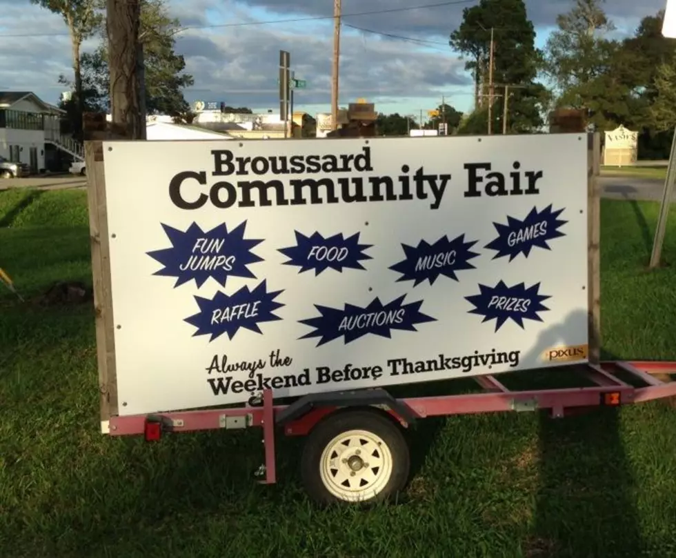 Broussard Community Fair Scheduled For November 17 & 18