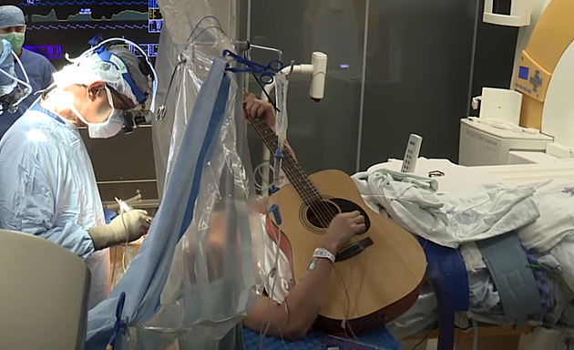 This Guy Played Guitar While Having Brain A Tumor Removed! [Video]