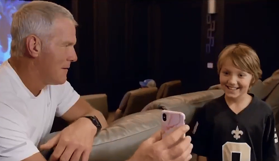 Brett Favre, Grandson Facetime Drew Brees [Video]