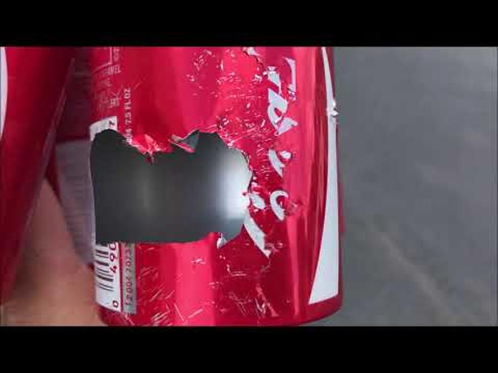 Man Finds Large Hole In Can Of Soda [VIDEO]