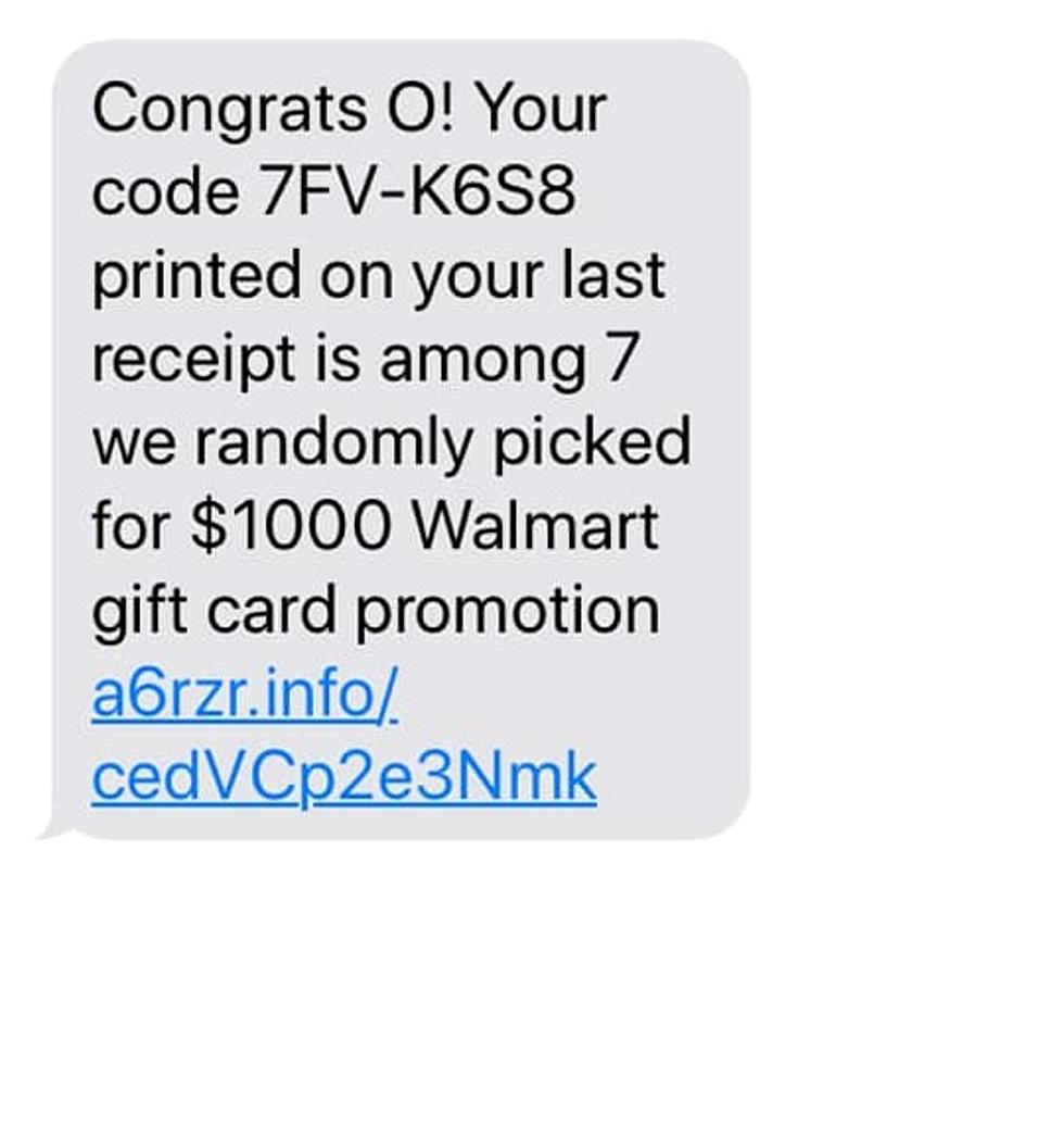 Scam Alert: WalMart Is NOT Giving Away $1K Gift Cards!