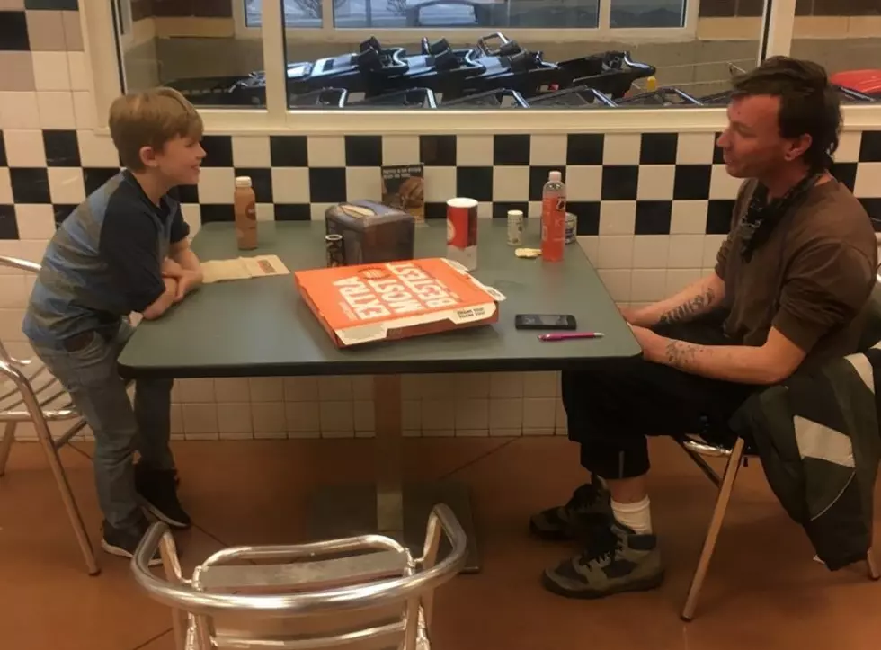 Father and Son Share Their Quality Time With The Homeless