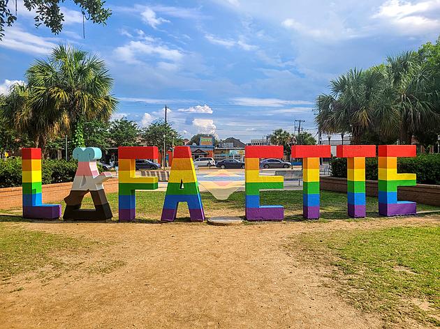 UPDATE: Arrest Made in the Defacing of Lafayette Pride Sign
