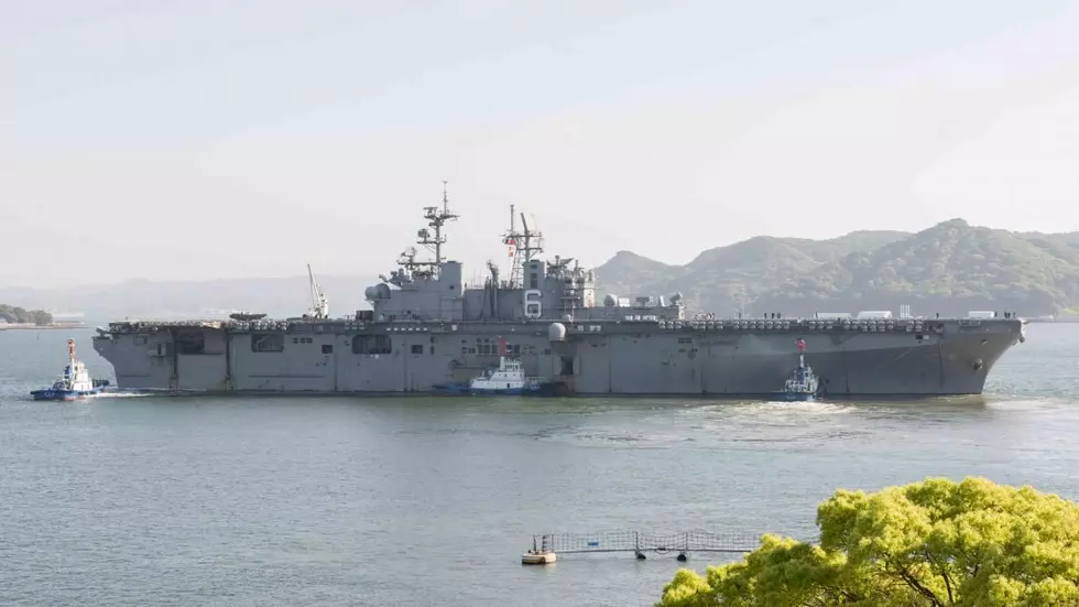 BREAKING: US Navy Ship on Fire in San Diego [VIDEO]