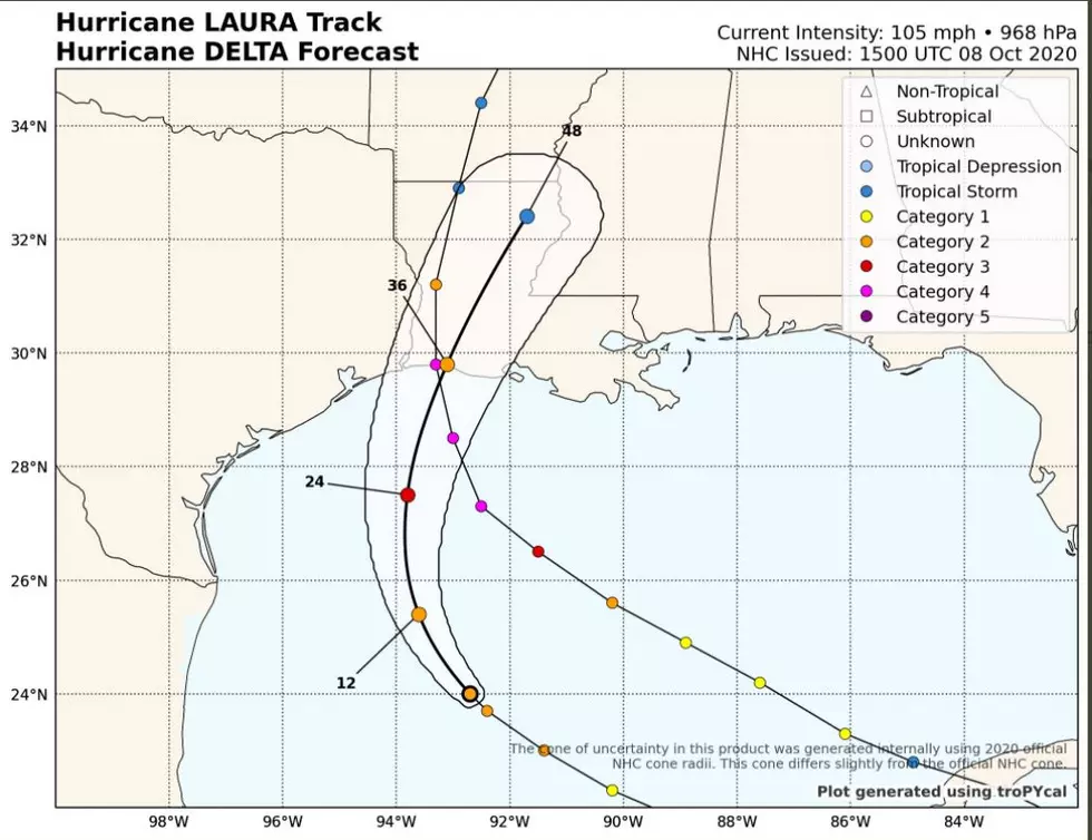 Delta Hits Just 12 Miles from Where Laura Made Landfall