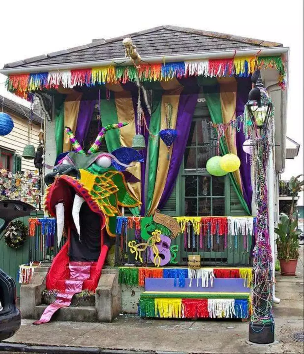 New Orleans Yardi Gras Parade -Krewe of House Floats 2021