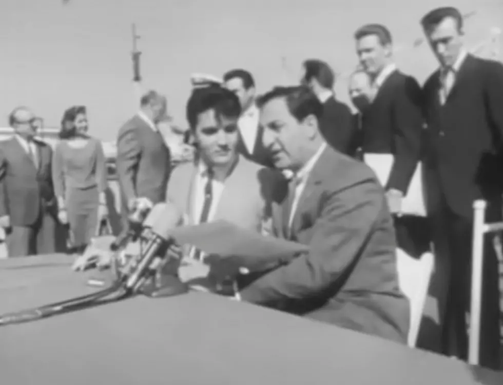 February 1964 Elvis Gives Thomas USS Potomac for St. Jude Hospital