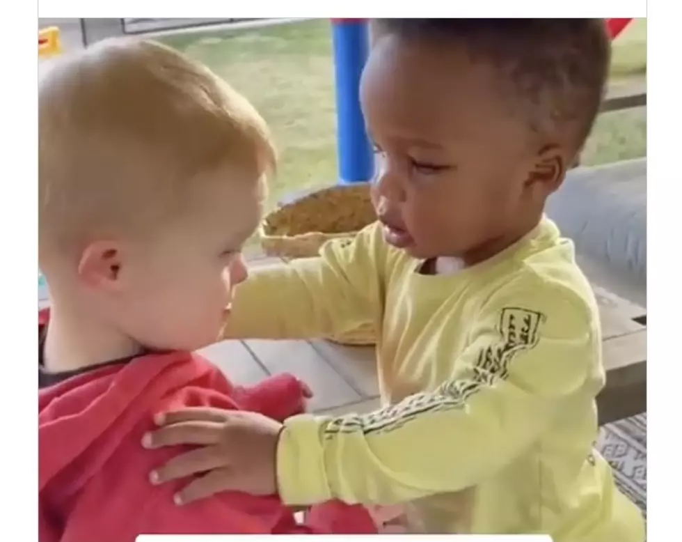 Watch Video of Toddlers Hugging -When Do Kids Learn Empathy?