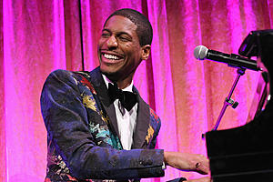 Jon Batiste Wears Tux Covered in Pictures from Hurricane Katrina at Emmy&#8217;s
