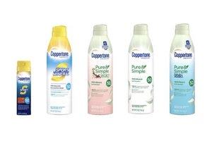 Coppertone Recalls Five Sunscreens, Adults and Kids