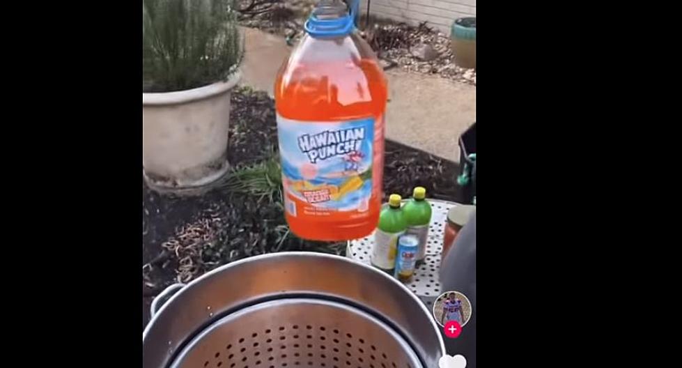 Crazy Crawfish Boil Recipe with Hawaiian Punch, Loads of Seasonings