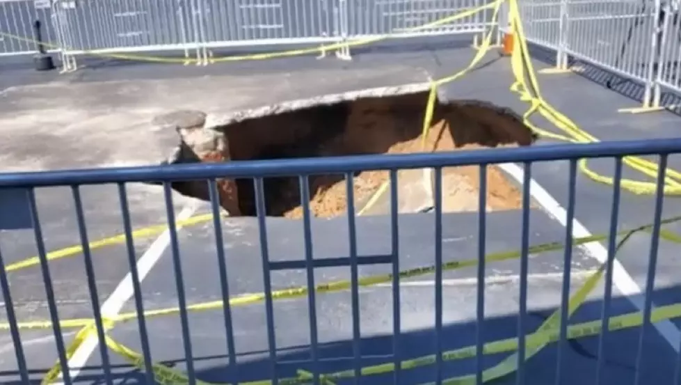 Woman Falls In Sinkhole After Getting Car Detailed at Dealership
