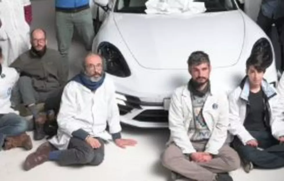 After Activists Glue Themselves to Floor, Porsche Museum Employees Went Home