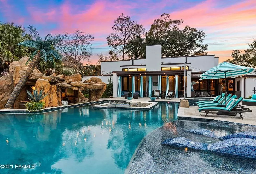 Check Out This Stunning Home with a Grotto Located in Lafayette