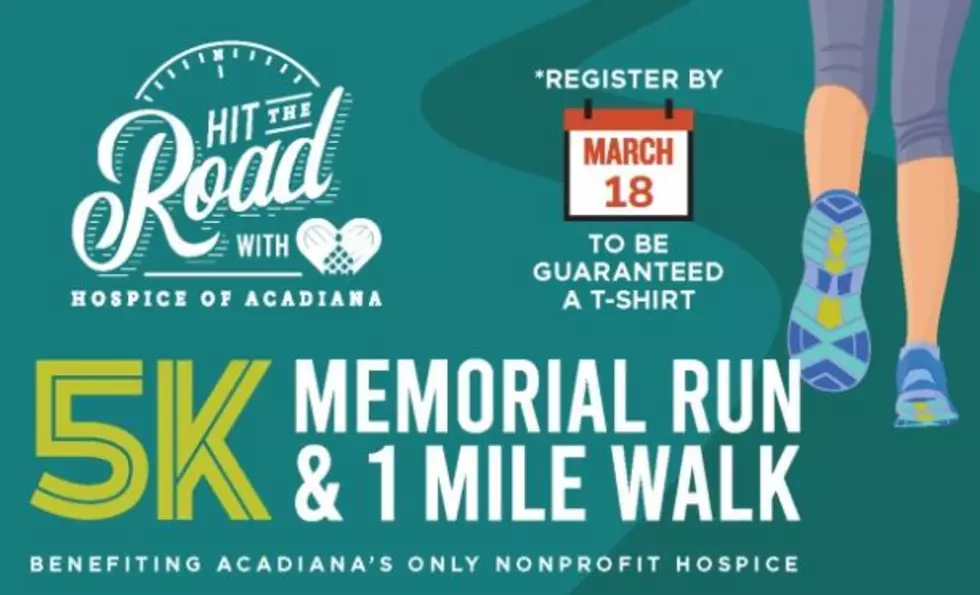 Register for Hospice of Acadiana’s 5k Memorial Run and 1 Mile Walk