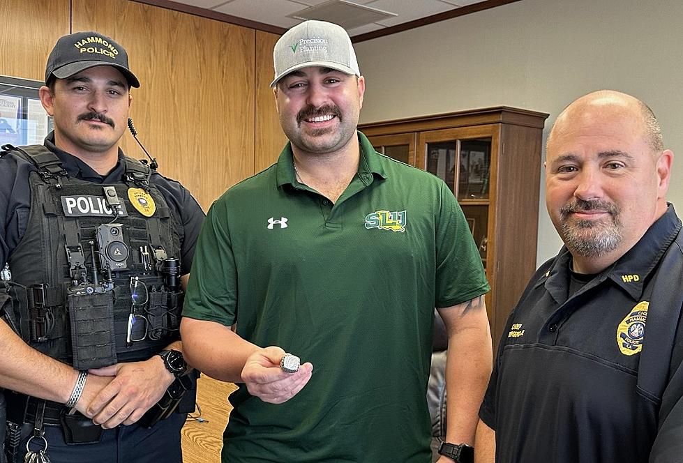 Police in Louisiana Return Stolen Championship Ring Eight Years Later
