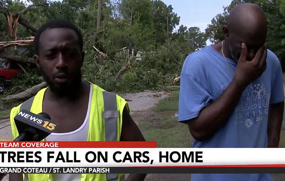 Louisiana Man Hilariously Describes Lightning Strike During Recent Storm