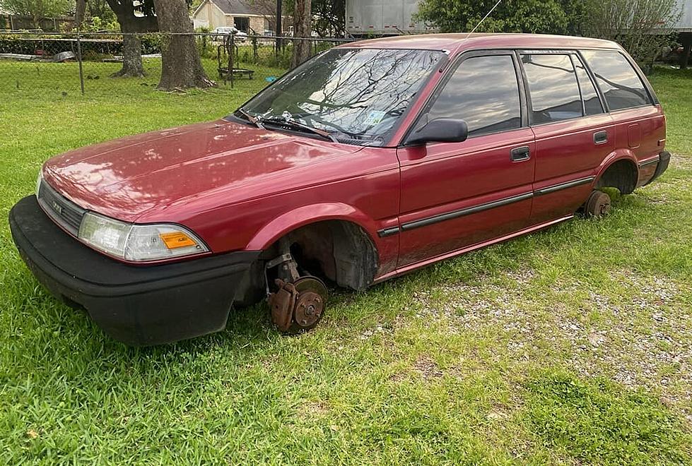 Tires and Rims Stolen From Elderly Woman’s Car in Lafayette, Louisiana