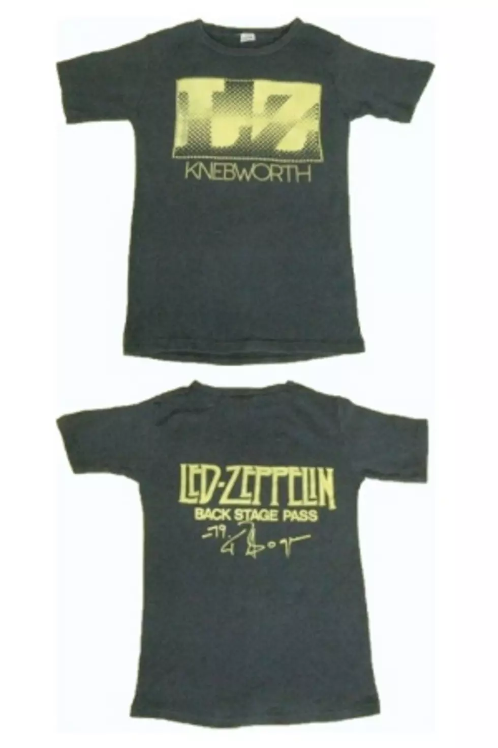 Led Zeppelin T-Shirt Nets Whole Lotta Loot &#8212; $10,000 &#8212; On eBay