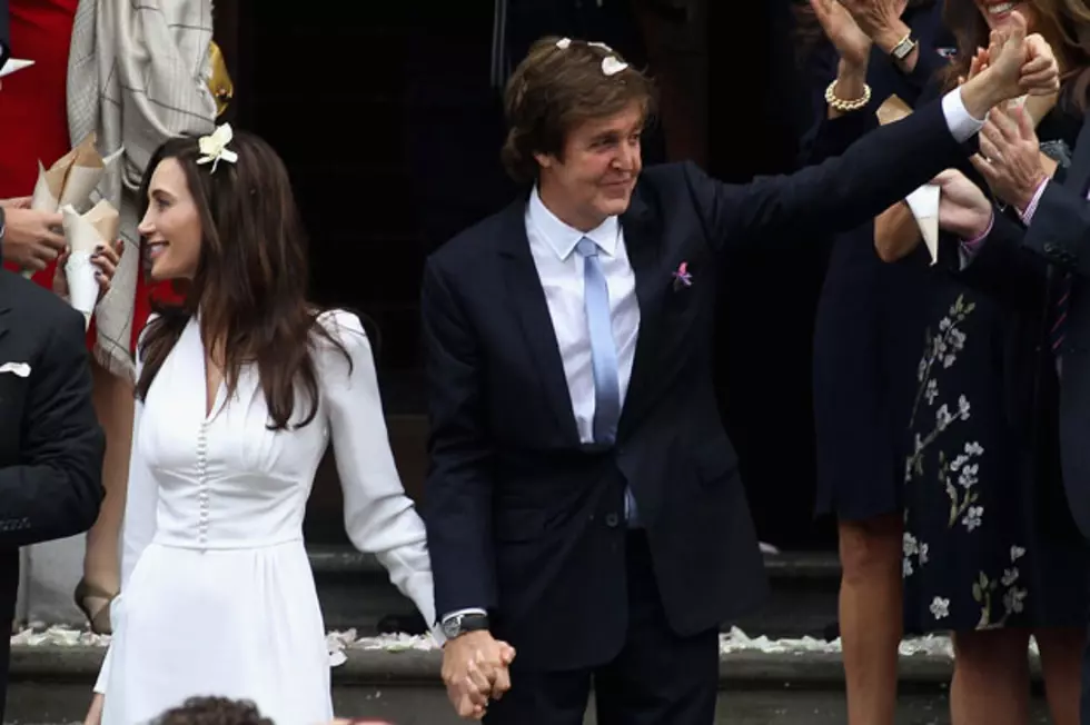 Paul McCartney and Nancy Shevell Celebrate Wedding with Ronnie Wood and Others