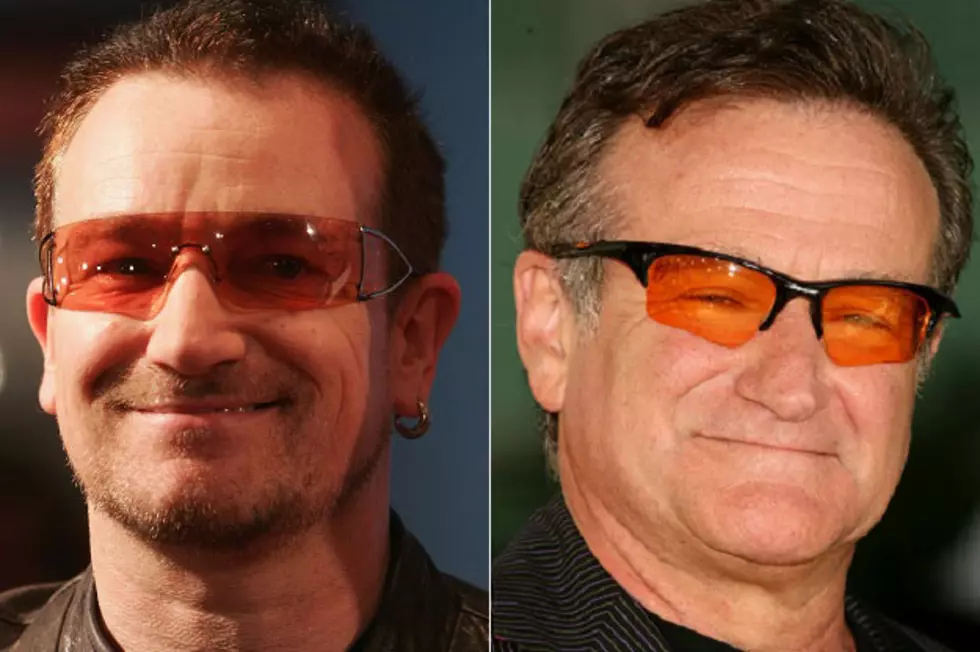 Bono + Robin Williams – Rock Star Look-Alikes