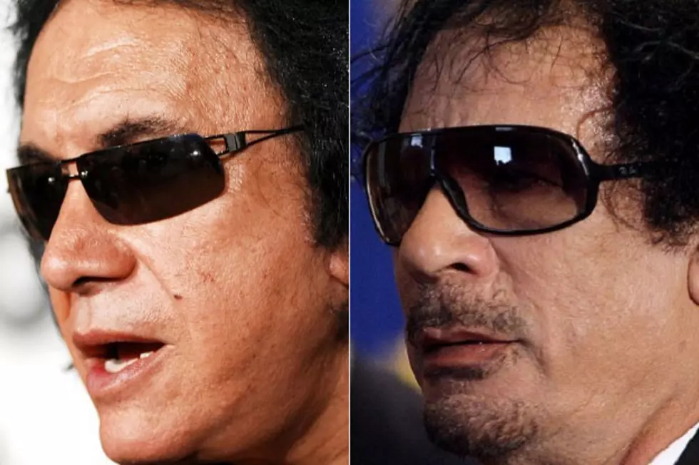 Gene Simmons + Muammar Gaddafi – Rock Star Look-Alikes