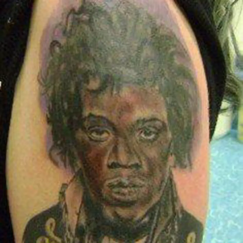 Worst Rock Tattoos: Jimi Hendrix