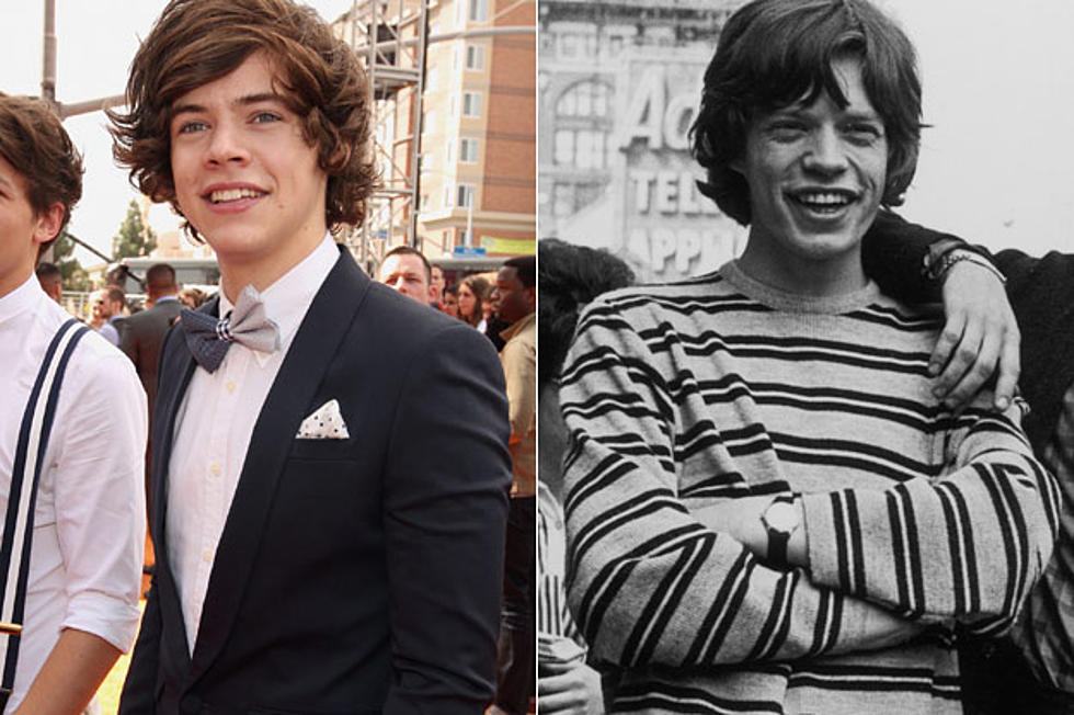 Mick Jagger + Harry Styles &#8211; Rock Star Look-Alikes