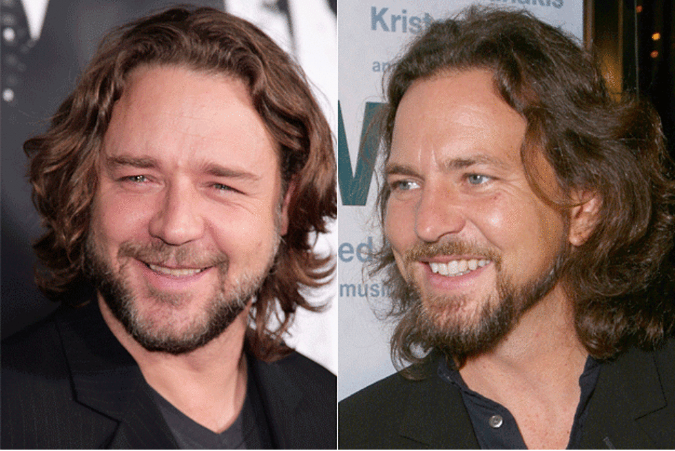 Eddie Vedder + Russell Crowe – Rock Star Look-Alikes