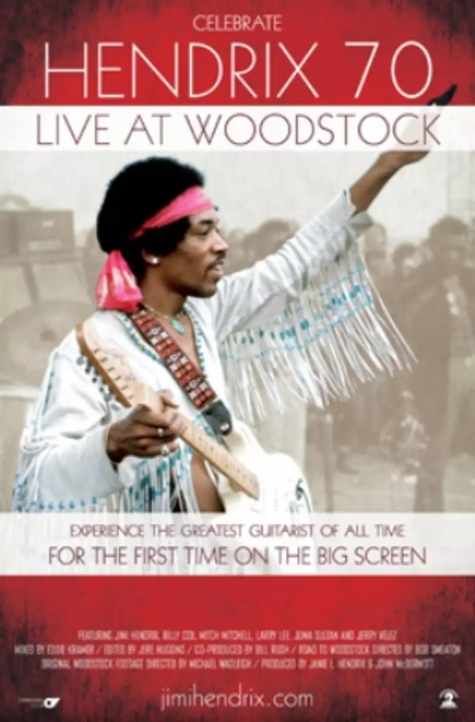 Jimi Hendrix&#8217;s Woodstock Performance to be Shown in Theaters