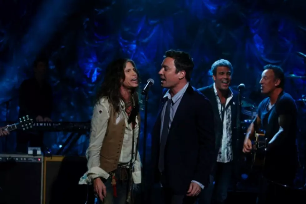 Boss & Aerosmith raise Sandy Relief $$