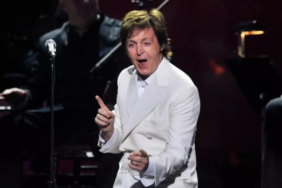 Paul McCartney Wrapping Album Work