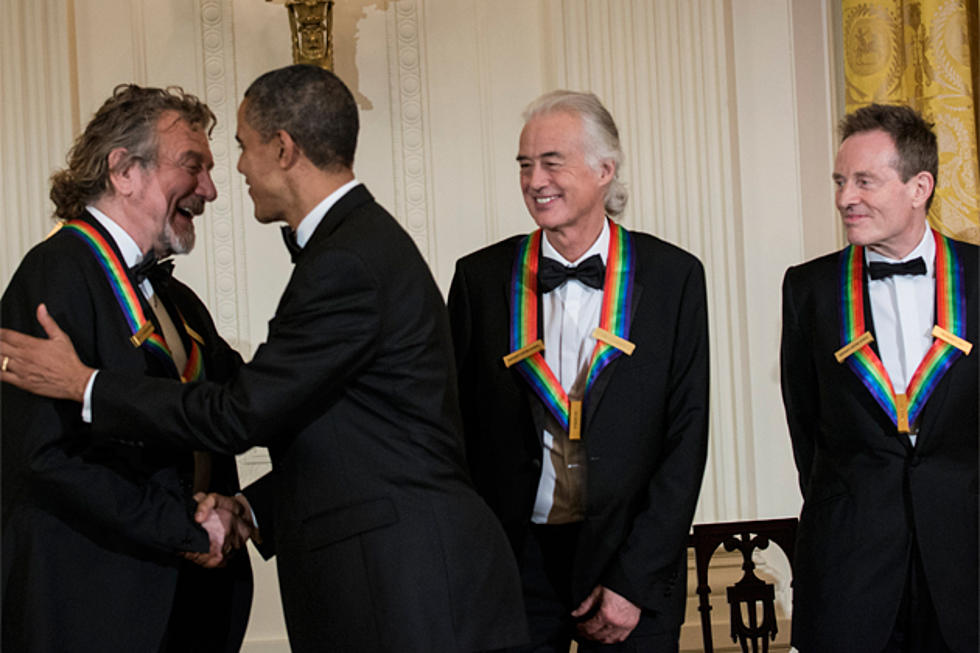 President Obama Pays Tribute to Led Zeppelin at Kennedy Center Honors