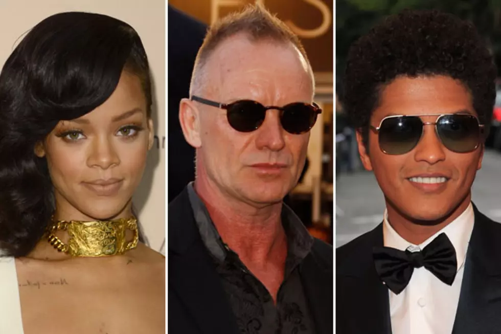 Sting to Play Grammy Awards With Rihanna, Bruno Mars