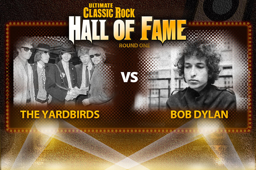 Bob Dylan Vs. The Yardbirds &#8211; Ultimate Classic Rock Hall of Fame Round One