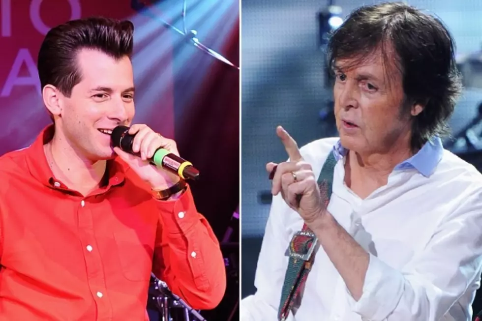 Paul McCartney Worked With Mark Ronson On Three New Songs