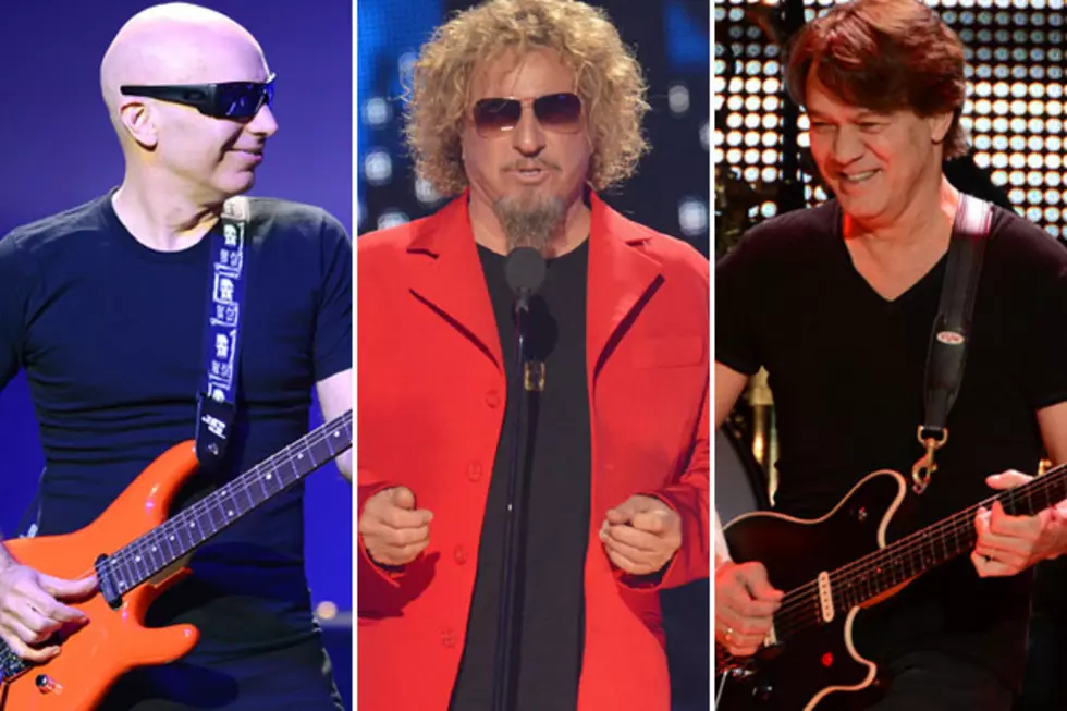 Sammy Hagar: Joe Satriani Is More ‘Fluent and Versatile’ Than Eddie Van Halen