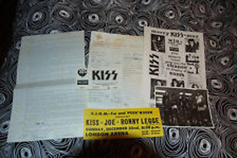 Kiss Tour Package From 1974 Sells for More Than $1,000