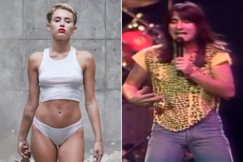 Miley Cyrus Joins Journey in Epic ‘Don’t Stop the Wrecking Ball’ Video Mash-Up