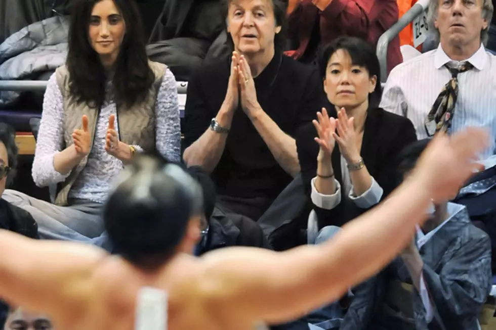 Paul McCartney Sponsors Sumo Wrestling Tournament