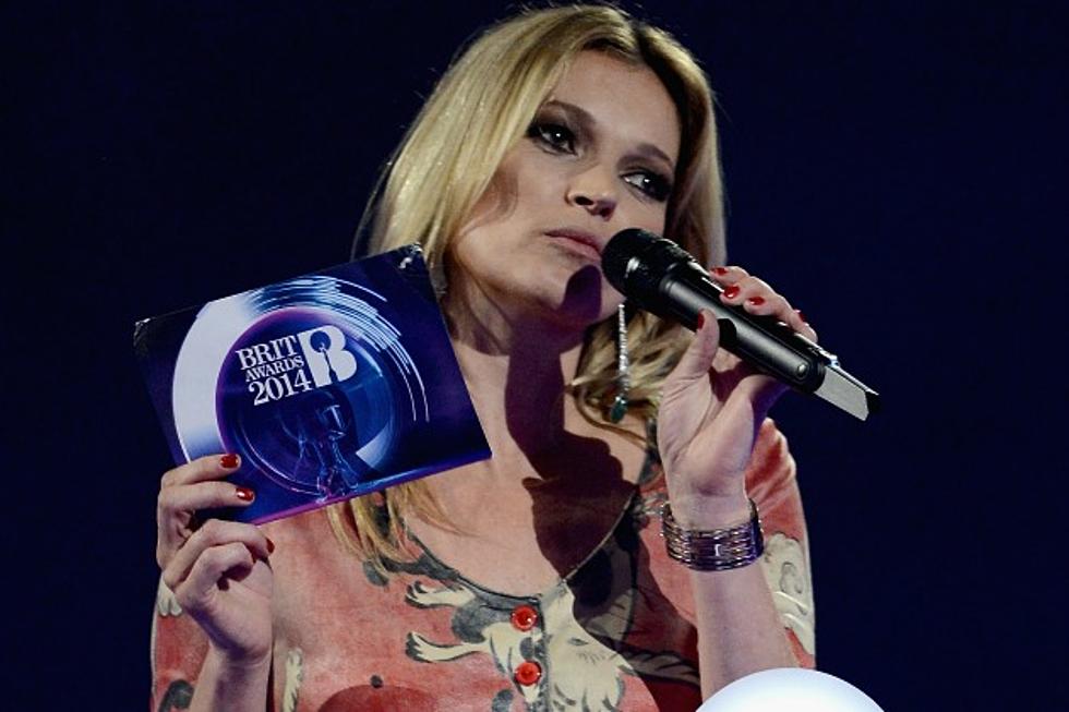 David Bowie Sends Kate Moss to Accept BRIT Award