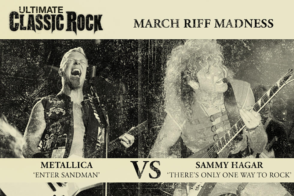 'Enter Sandman' Vs. 'There's Only One Way to Rock' - March Riff Madness
