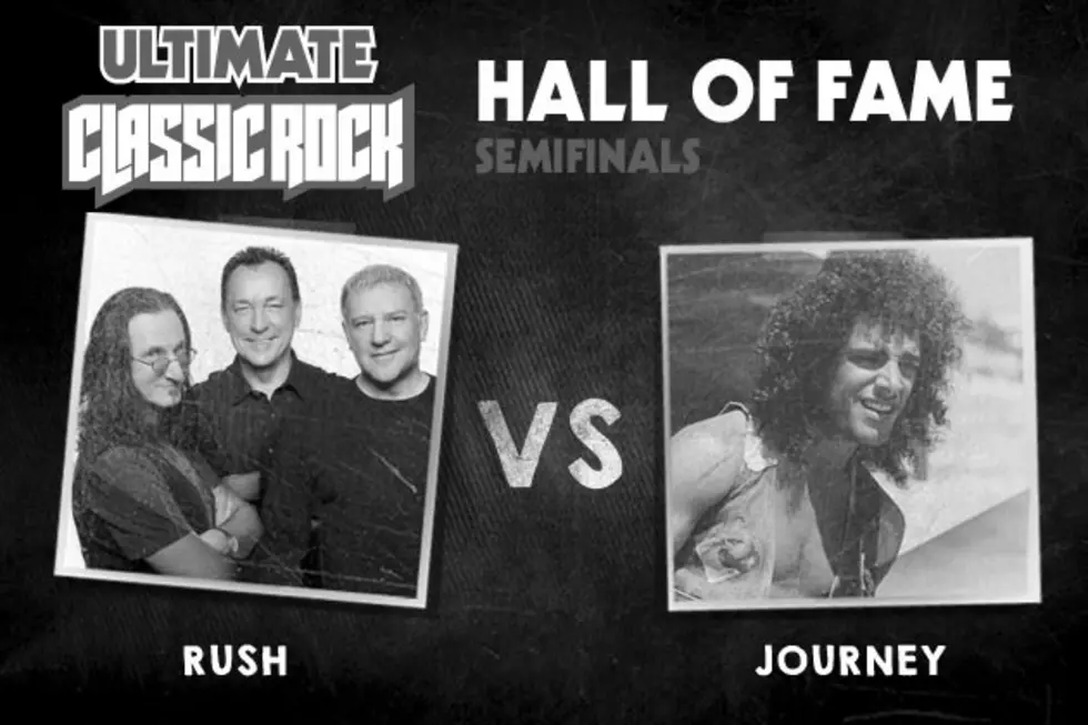Rush vs. Journey - Ultimate Classic Rock Hall of Fame Semifinals
