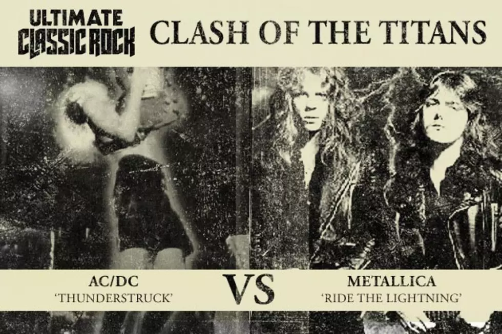 AC/DC’s ‘Thunderstruck’ Vs. Metallica’s ‘Ride the Lightning’ – Clash of the Titans