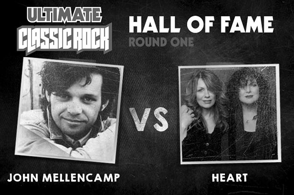 Ultimate Classic Rock Hall of Fame, Round One: Heart vs. John Mellencamp