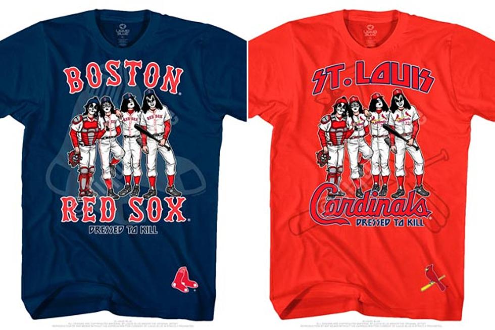 Kiss Joins Detroit Tigers, Chicago Cubs, Boston Red Sox, St. Louis Cardinals, New York Yankees on New T-Shirts