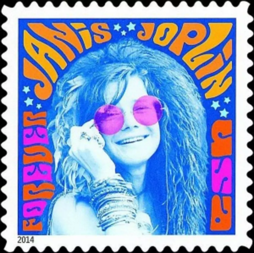 U.S. Postal Service Unveils Janis Joplin Stamp