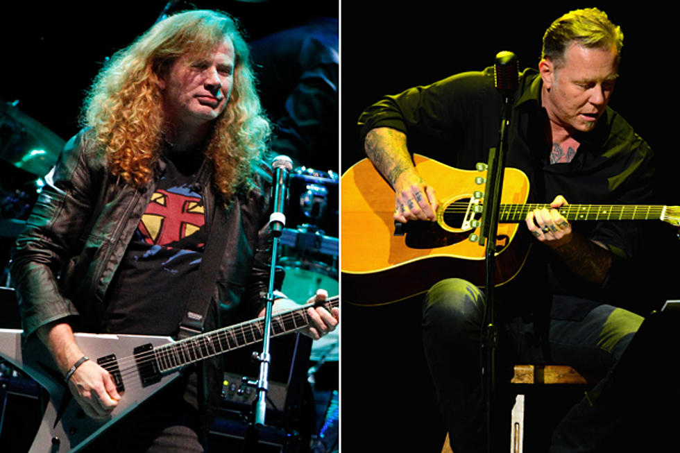 Dave Mustaine Wishes James Hetfield a Happy Birthday