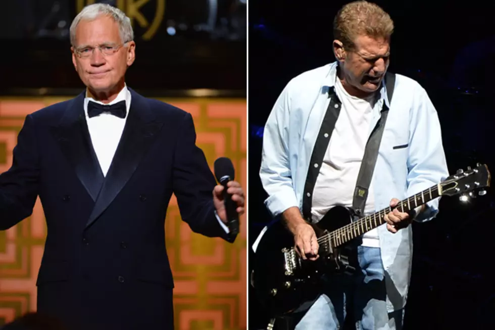 David Letterman Dares The Eagles to Sue Him for Playing Their Music
